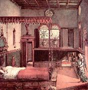 Vittore Carpaccio The Dream of St. Ursula oil painting